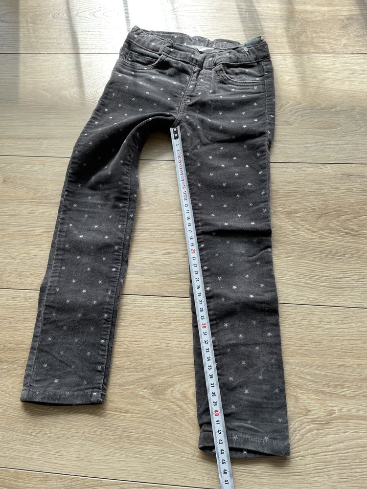 Hm h&m spodnie jegginsy sztruksowe jeansy legginsy stretch