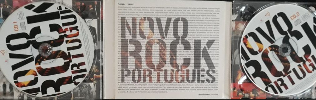 CD DUPLO - Novo Rock Português (Tiger Man, Linda Martini, X Wife)