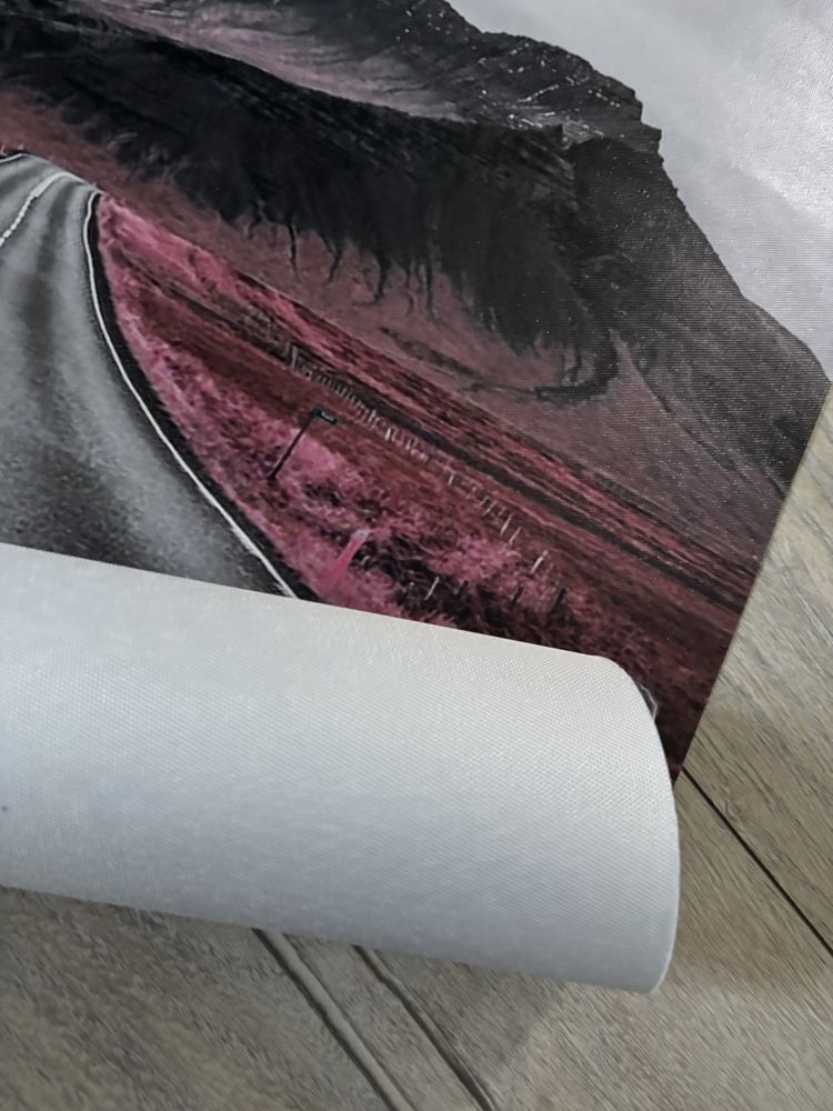 Plakat na ścianę grafika 50x70 droga góry na płótnie