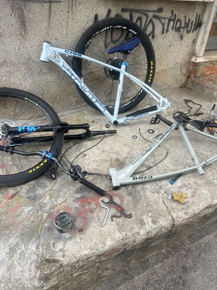 Quadro de bicicleta c100 collective v2