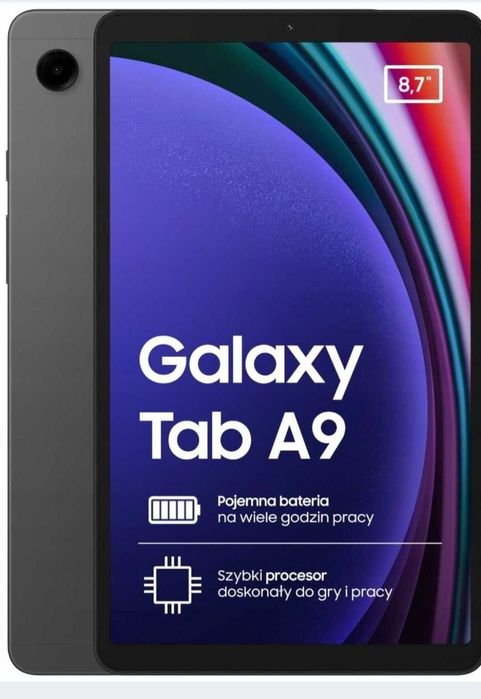 Nowy Tablet SAMSUNG Galaxy Tab A9 8.7" 8/128 GB Wi-Fi+ etui