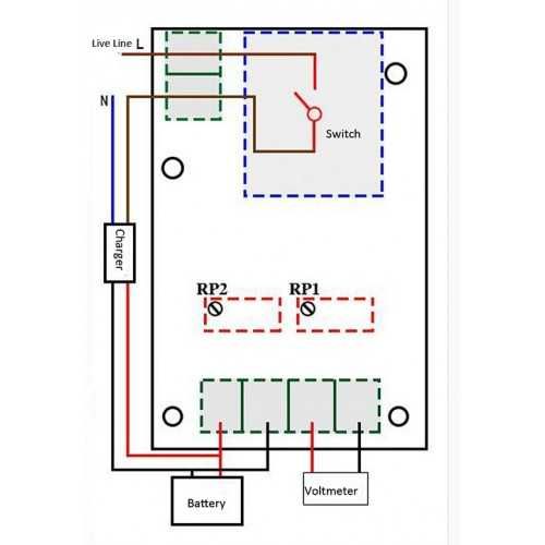 Контроллер заряда аккумулятора XH-M601