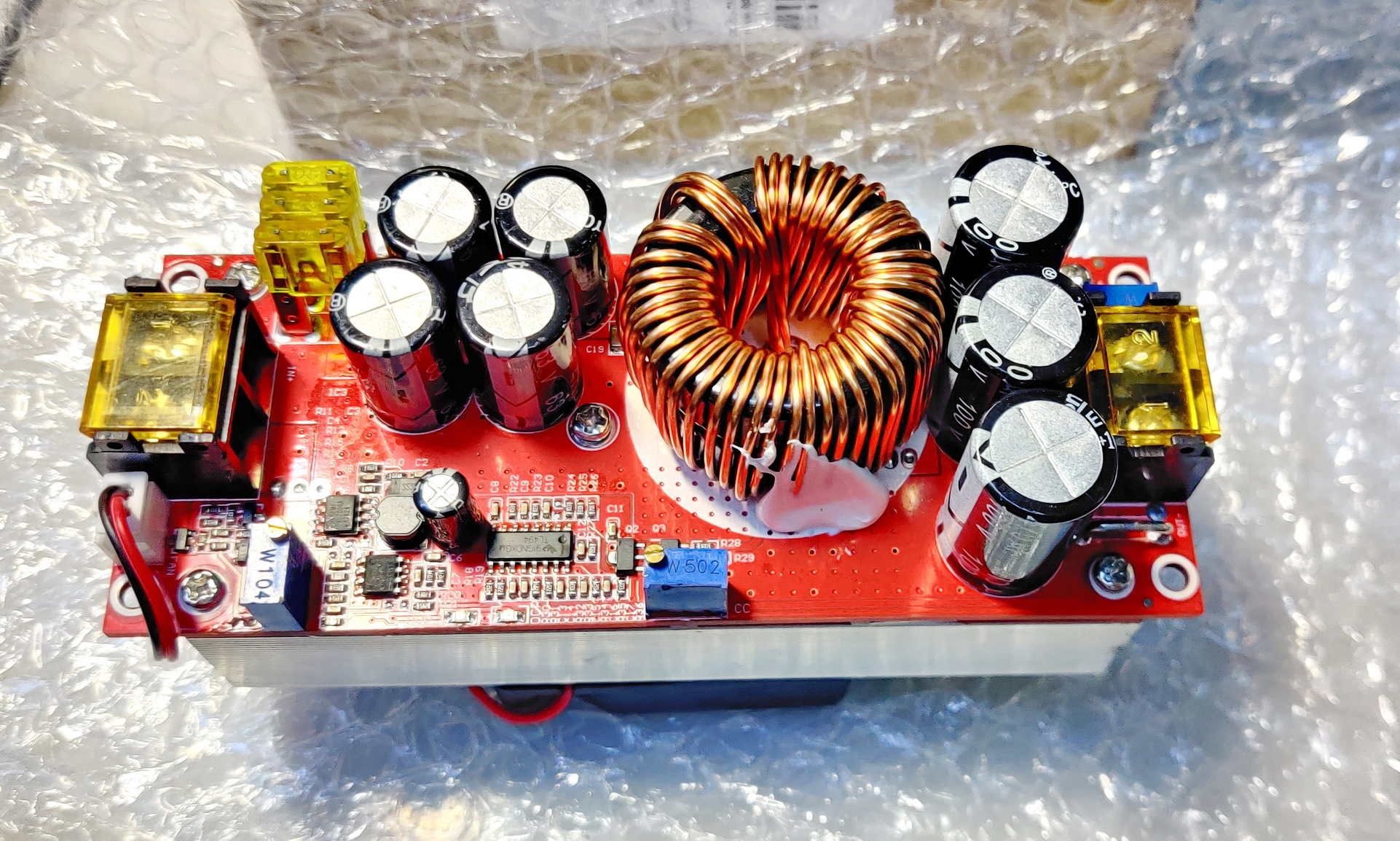 Повышающий преобразователь DC-DC 1800W 40A 10V-60V to 12V-90V