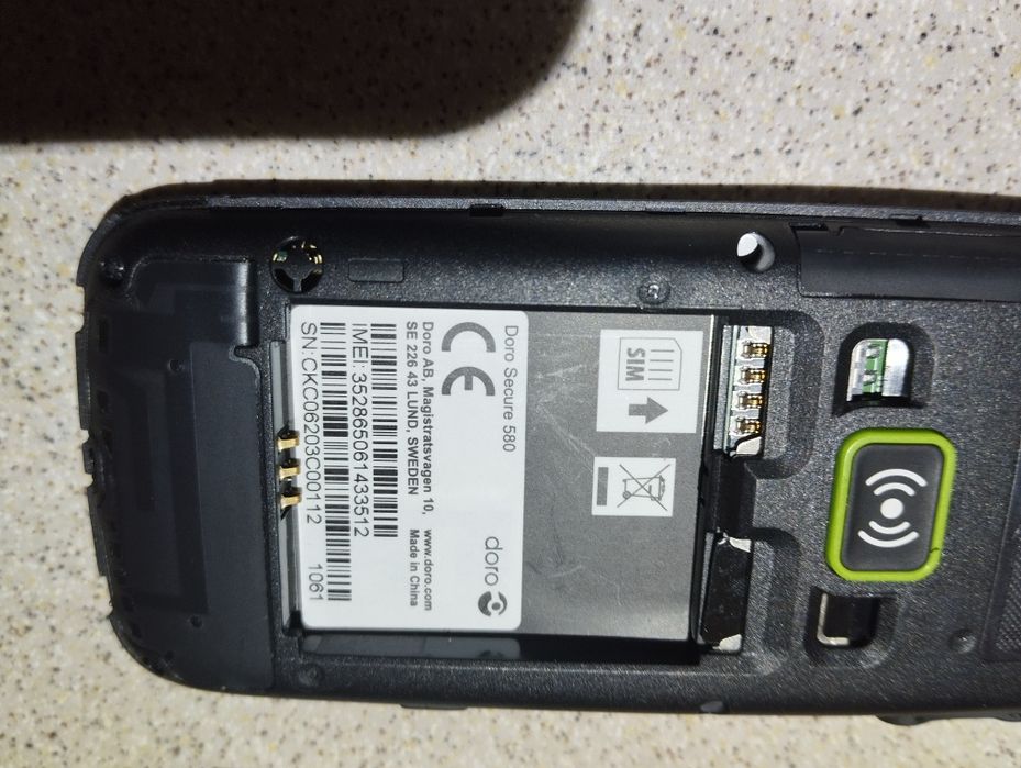 Бабушкофон 3G GPS Location Doro Secure 580