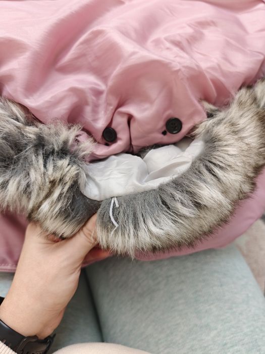 Śpiworek regulowany TiniMini pudrowy róż