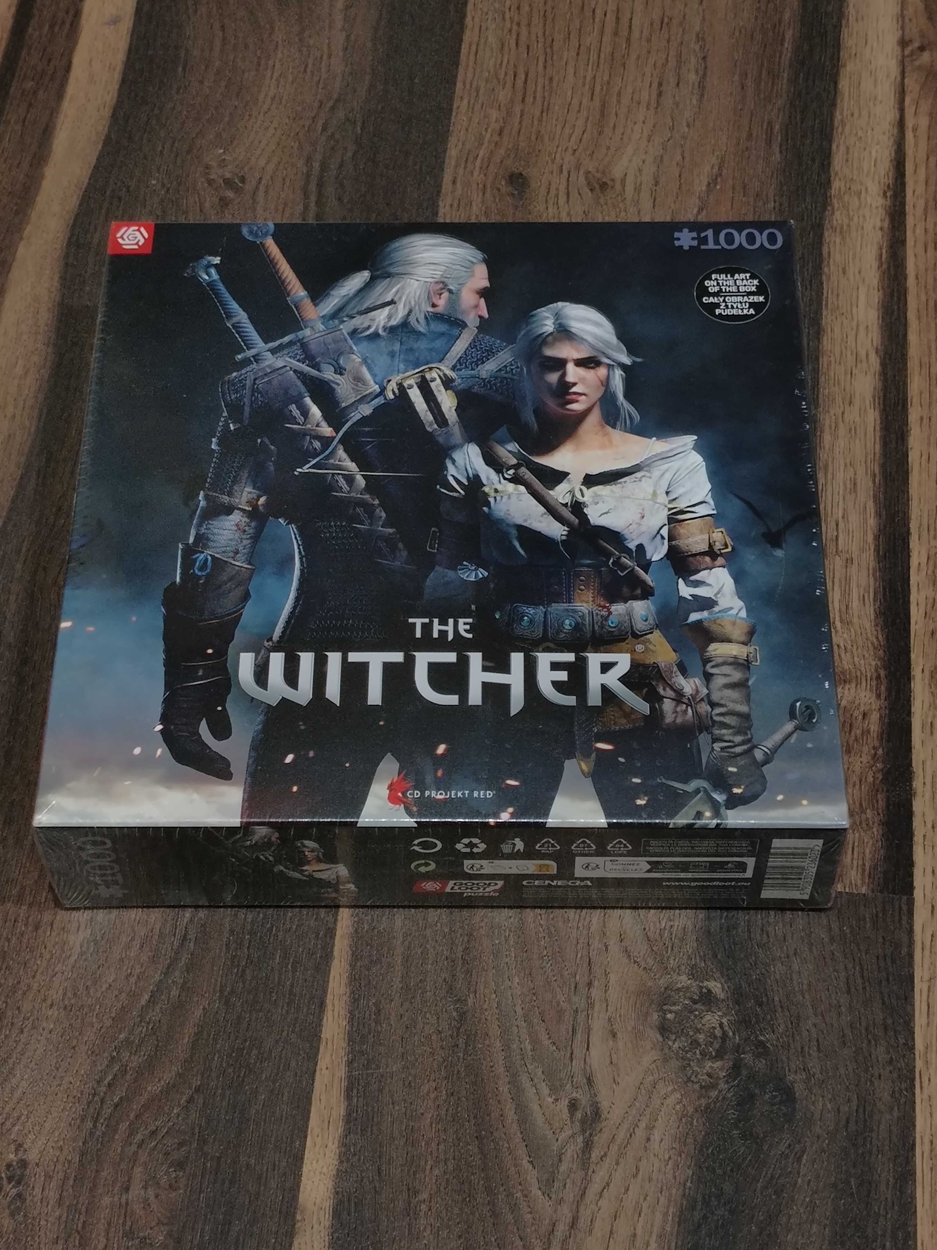 Puzzle wiedźmin the witcher 1000 elementów