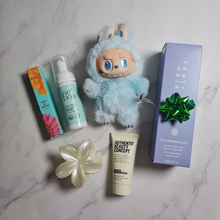 Zestaw prezentowy na święta niebieski