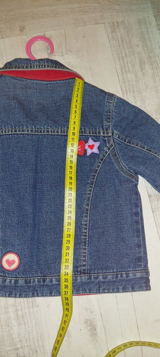 Куртка джинсовая Next пиджак на девочку 3-4 года, р
