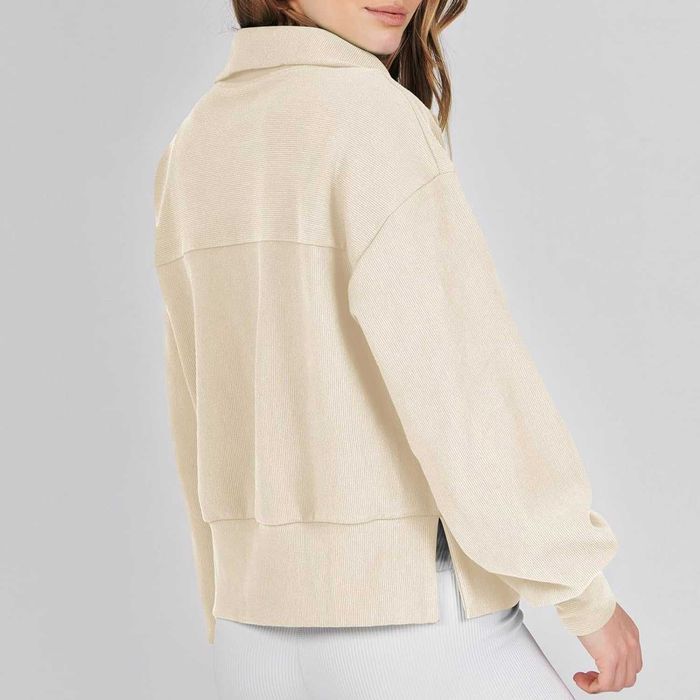 Nowa bluza damska / bluzka / sweter / pulower / beżowa XL !2261!