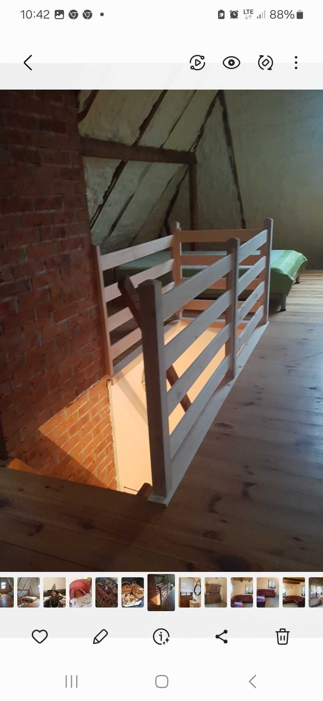 Srzedam działkę nad jeziorem Krasne