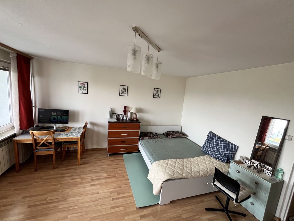 Private lockable Room for rent in a two room apartment only for girls
