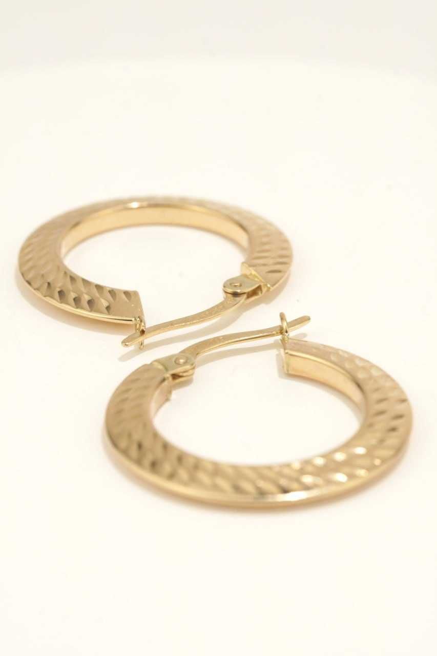 Złote kolczyki 14K 1.65g