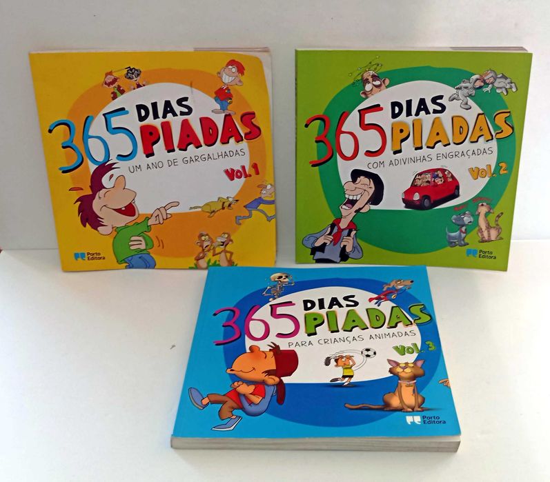 Vários livros de Piadas