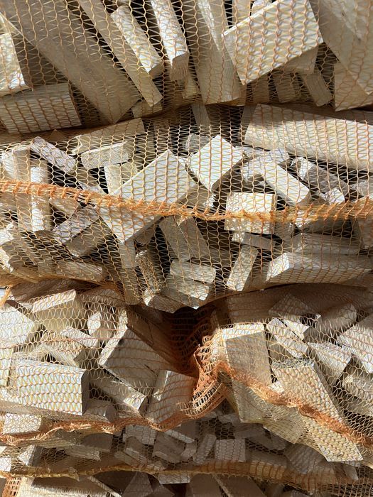 Drewno workowane opałowe rozpałka sucha