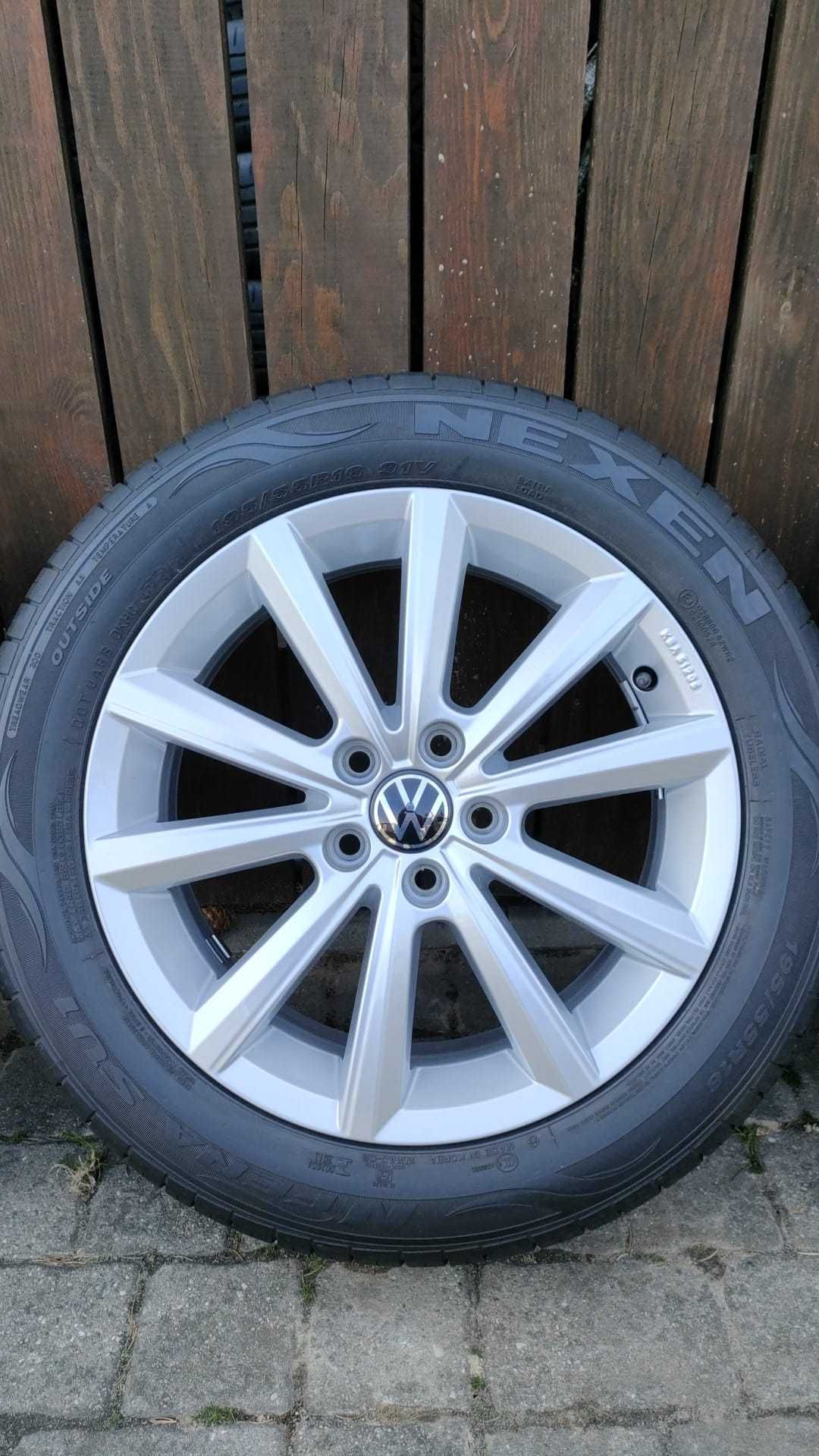 Koła Vw Polo VI Skoda Seat 16" 5x100 opony lato 195/55/16 (OL1609)