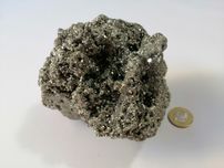 Naturalny kamień Piryt w formie krystalicznych bryłek nr 3