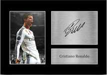 Надрукована фотокарта формату А4 Cristiano Ronaldo