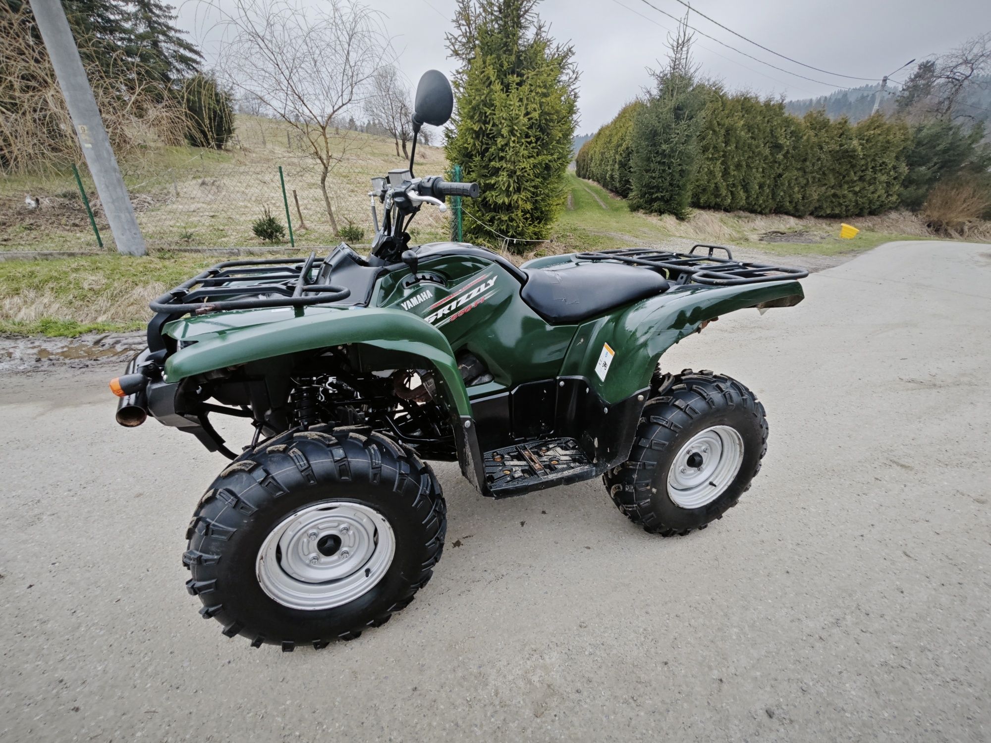 Yamaha Grizzly 550 * Homologacja T3b * 2012 r