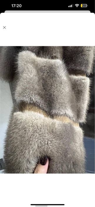 Норковий полушубок