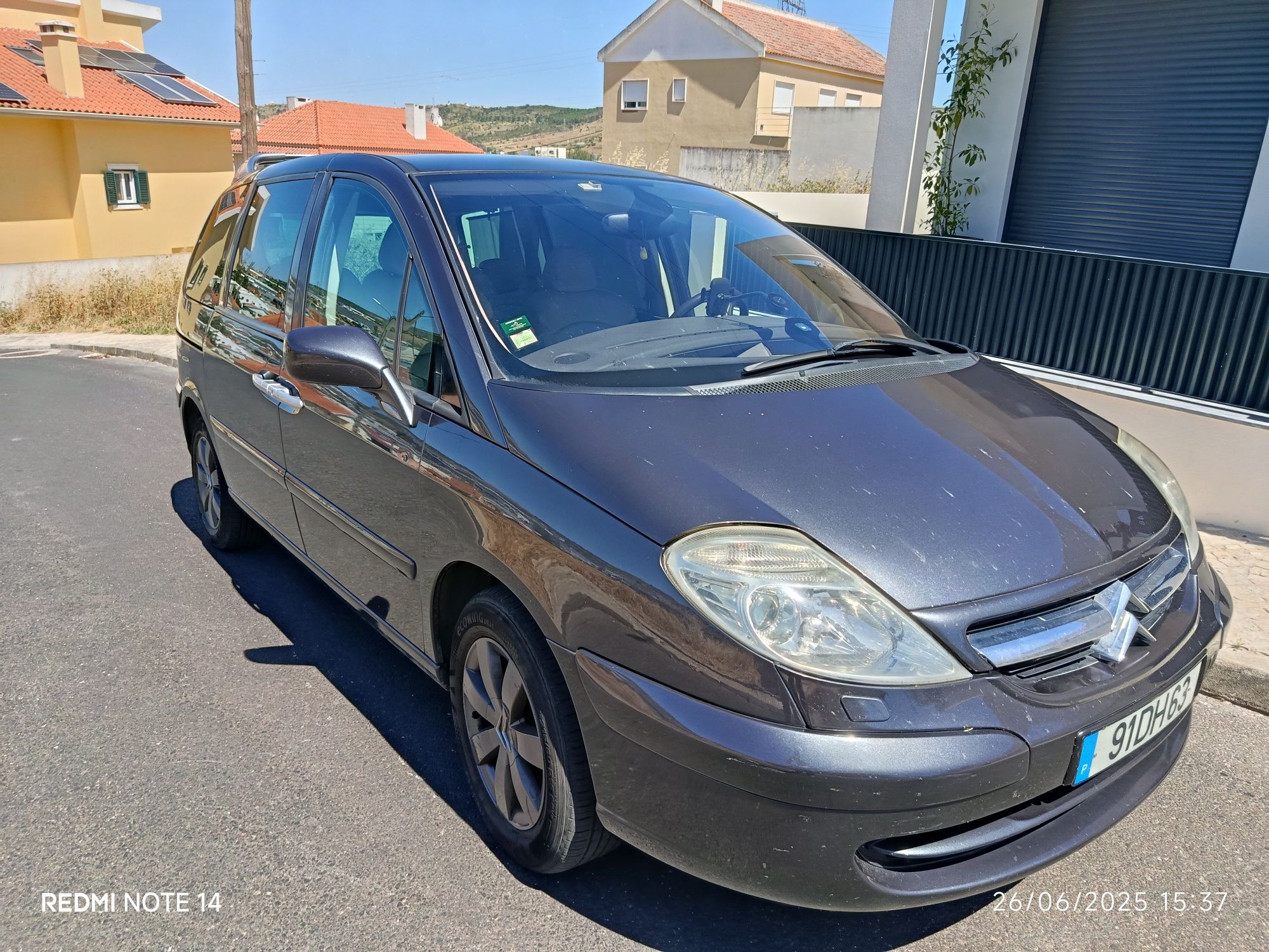 Citroen c8 7 lugares exclusiva poucos km classe 1 selo barato