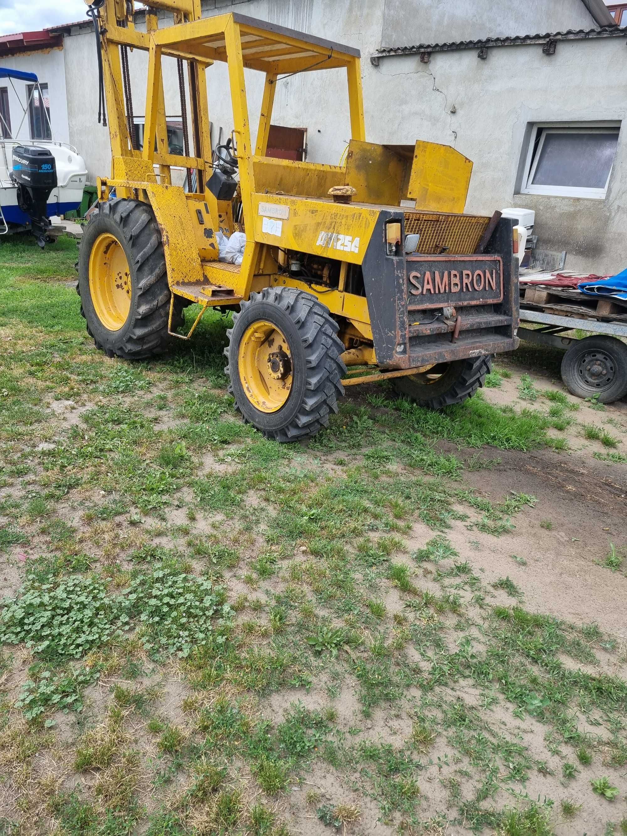 Wózek widłowy terenowy sambro4x4