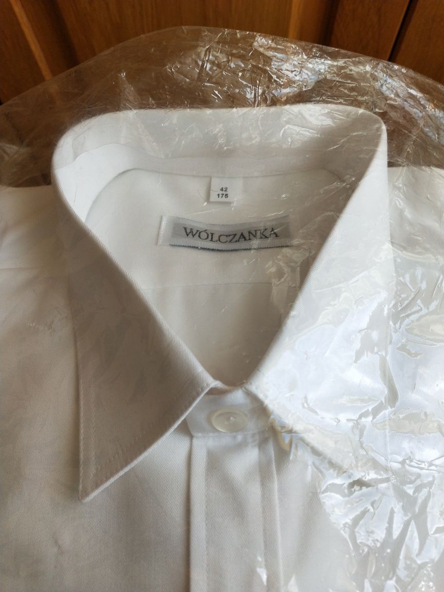 Koszula męska rozmiar 42 biała koszula męska
