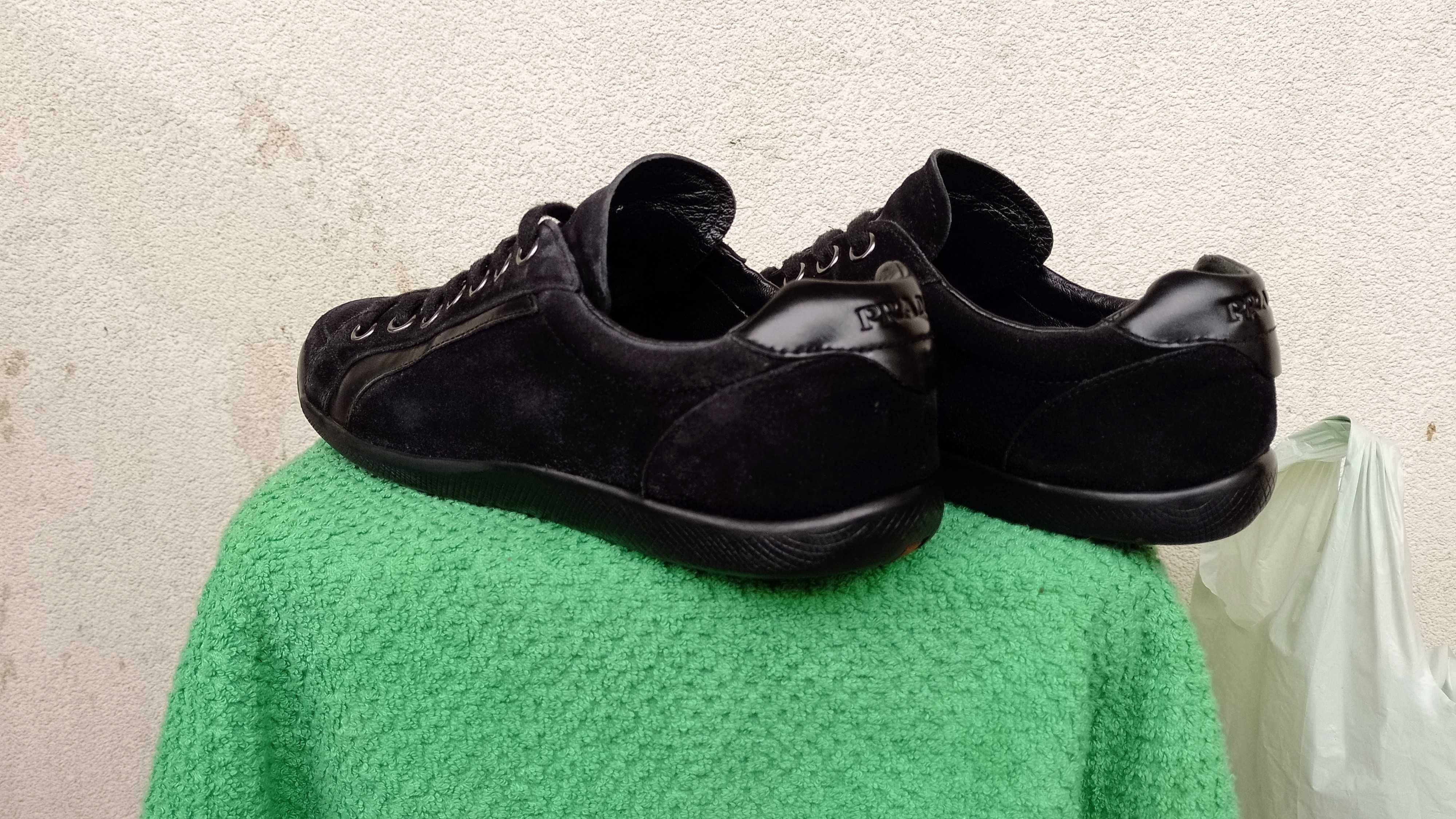 Sneakersy PRADA 4E r.42,5 skóra st.bardzo dobry