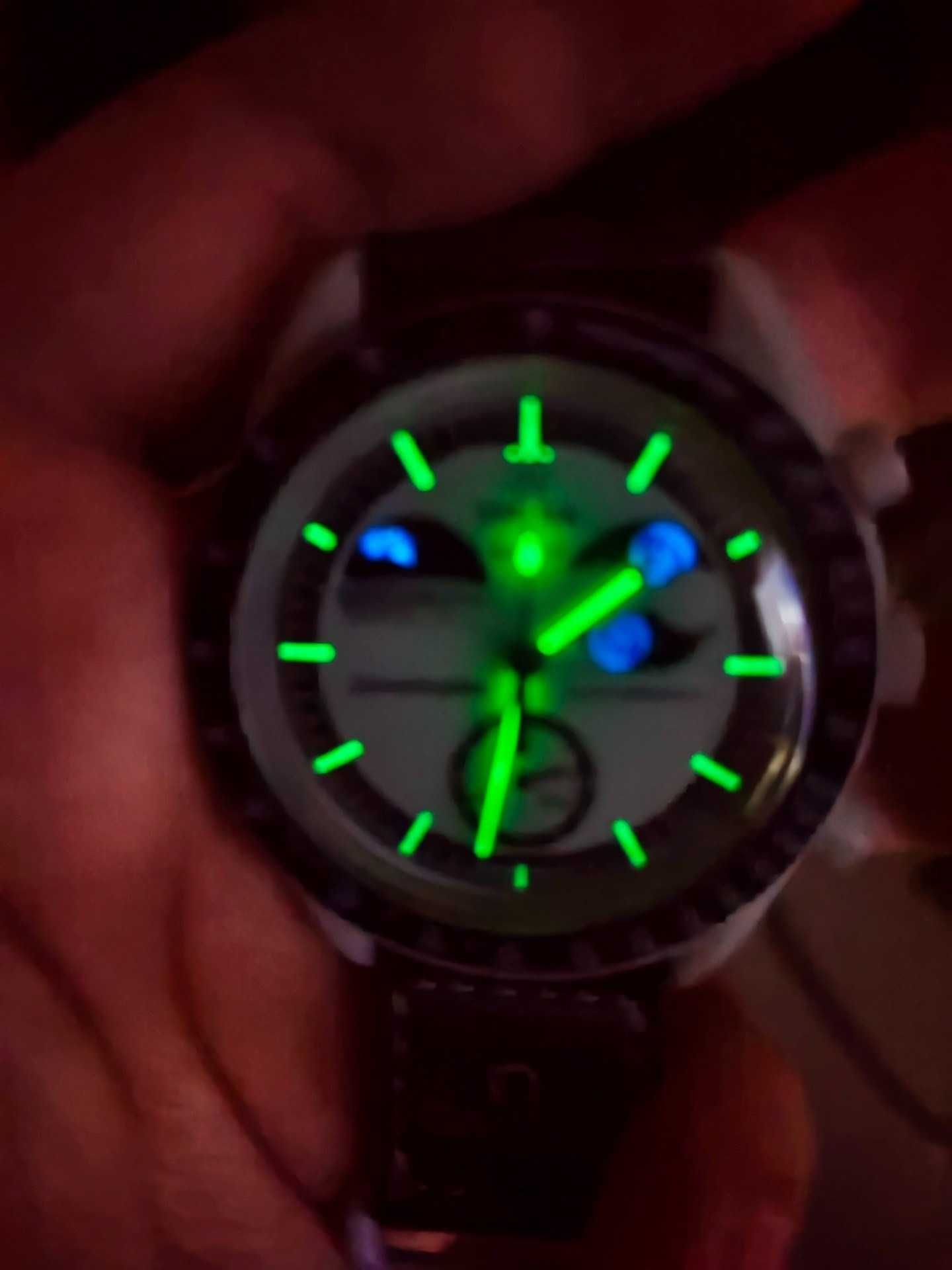 Zegarek Omega x Swatch Faza Ziemi SO33M700 - bez wad