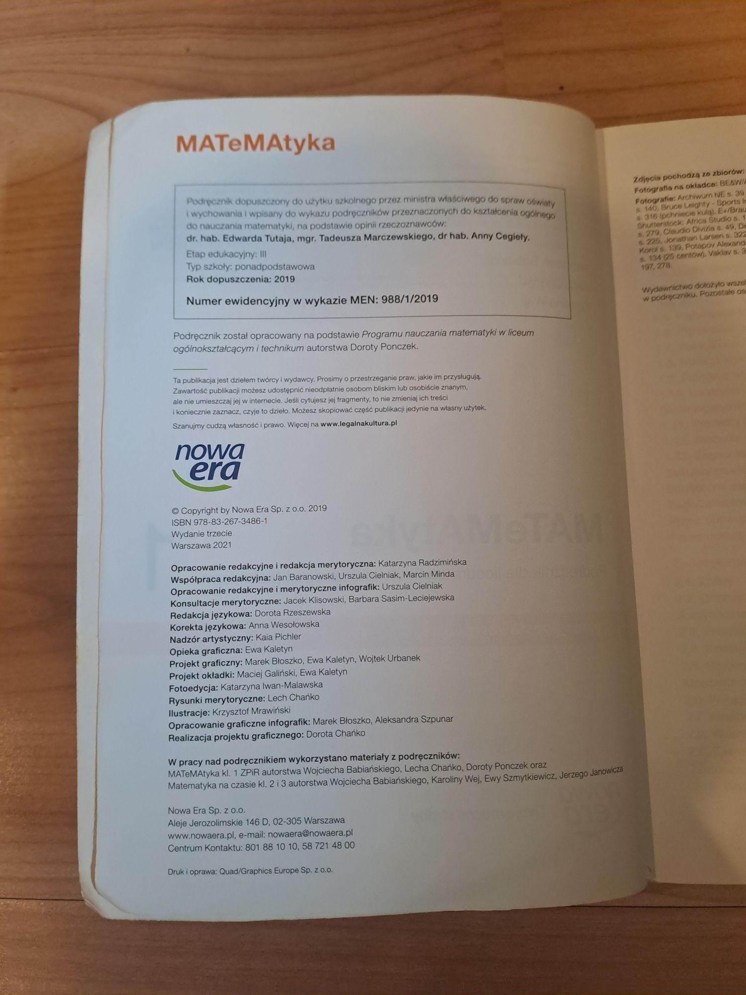 Podręcznik Matematyka Liceum