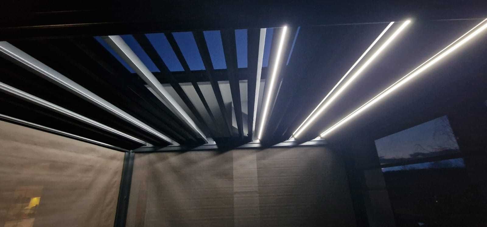 Pergola Ogrodowa 3x4 Zadaszenie Tarasu Lamele Aluminium