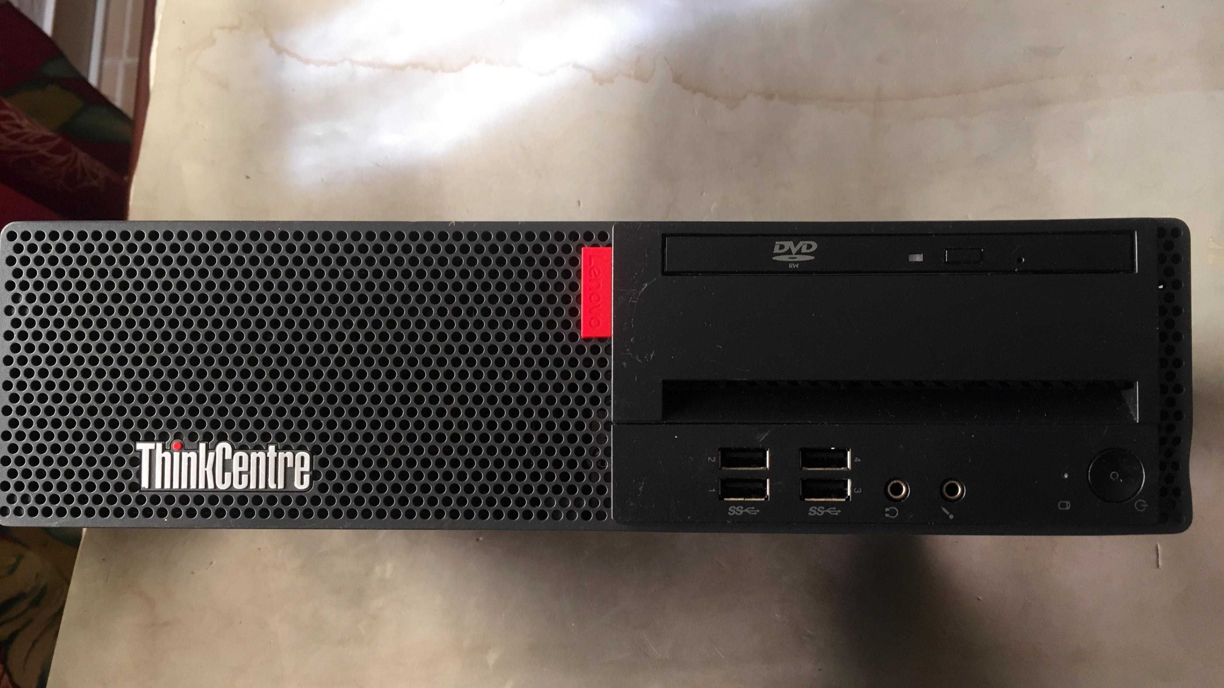 PC desktop LENOVO ThinkCentre M910S Core 6Th Gen NVMe HDD DVD-RW WiFi