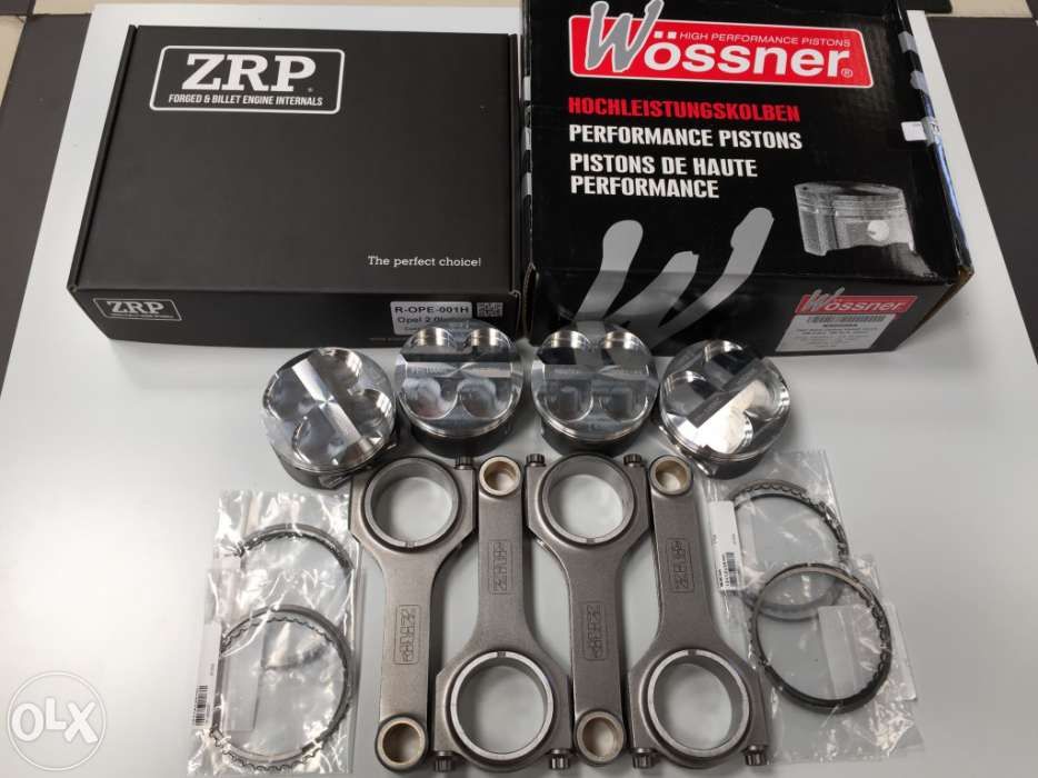 Pistons wossner bielas zrp astra calibra kadett vectra 2.0L 16v