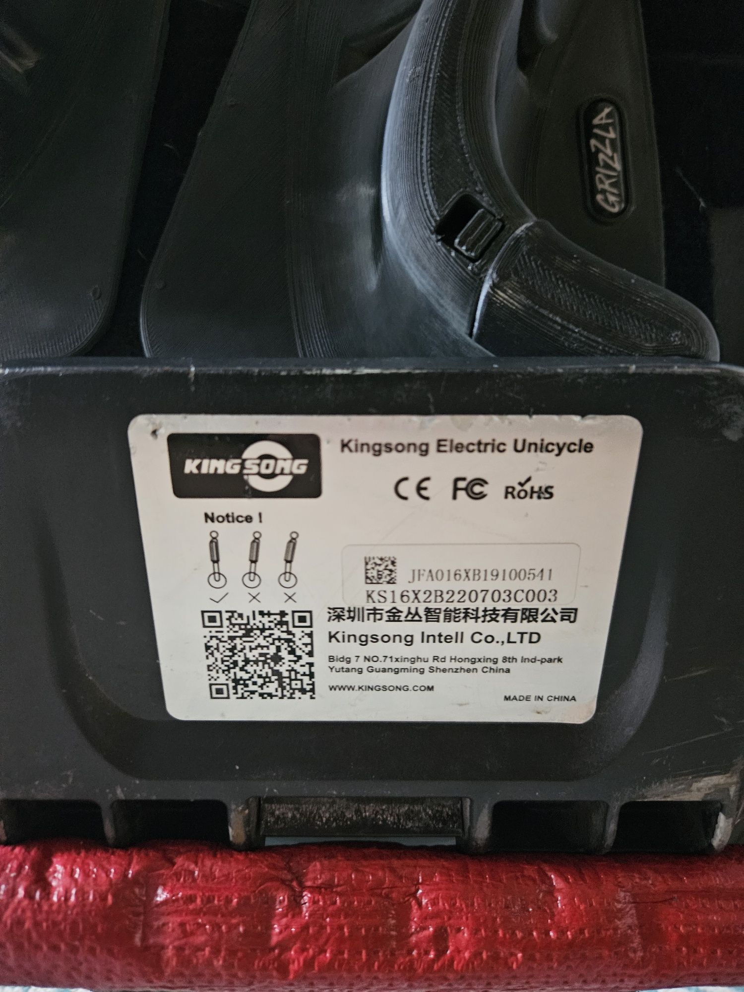 Monocykl elektryczny KingSong KS-16X