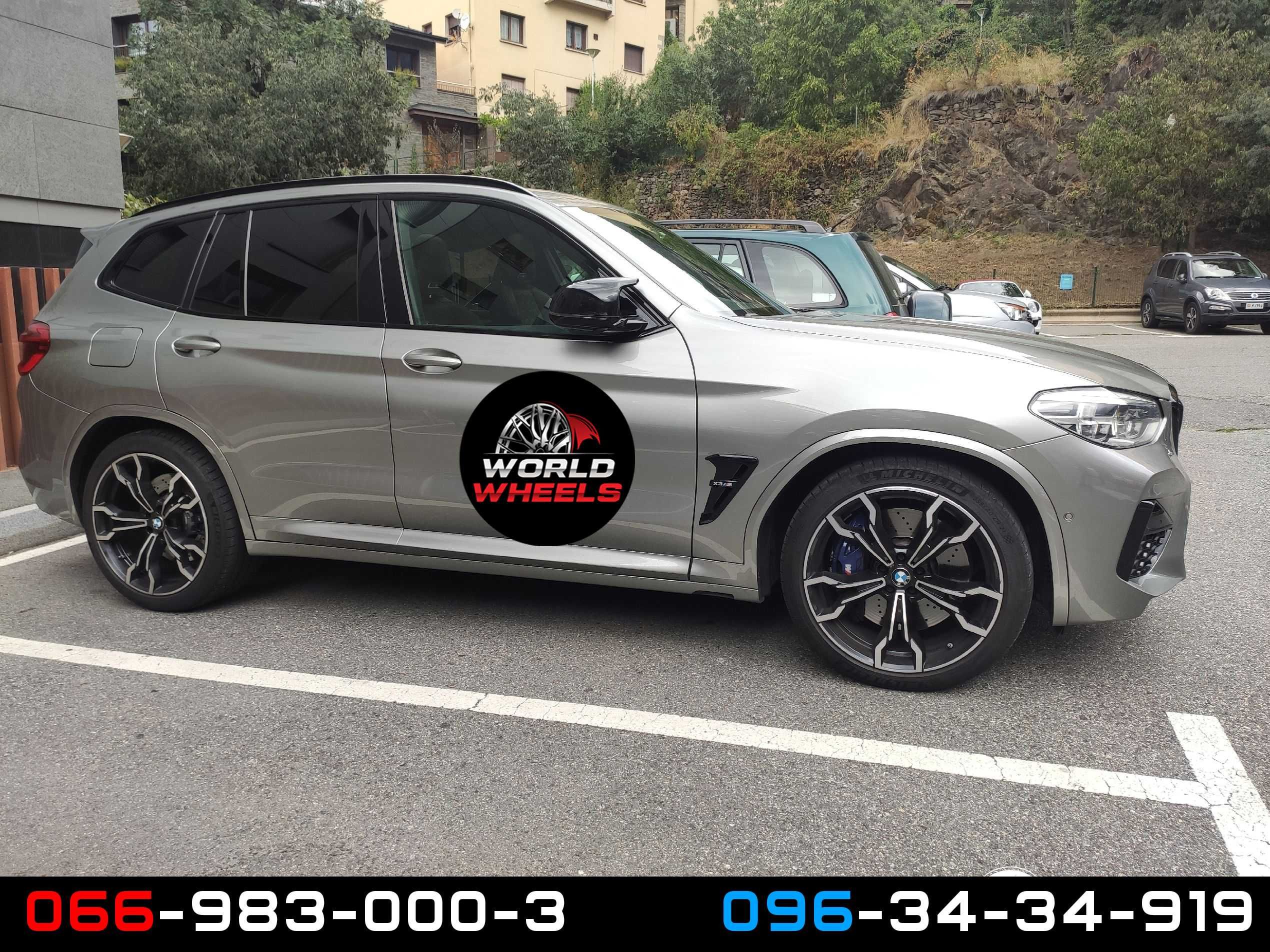 Диски R20 5x112 BMW G01 X3 G20 G30 G07 G11 G26 765M стиль різноширокі