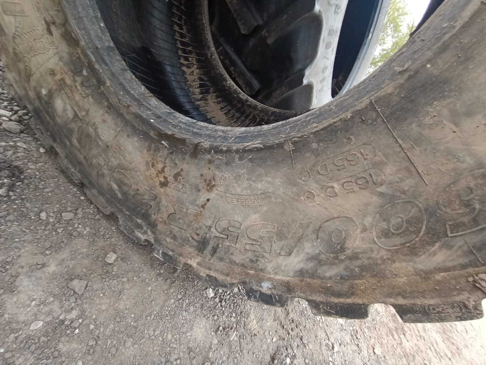 Opona rolnicza 600/55R26.5 Michelin przyczepa tandem beczka rozsiewacz