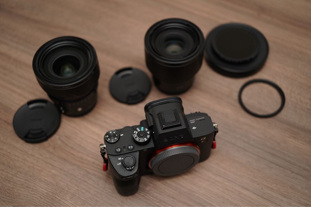 Sony A7 R lll a +  lentes