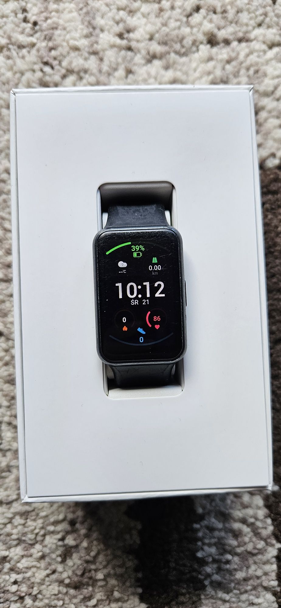 Zegarek smartwatch Huawei Fit Czarny
