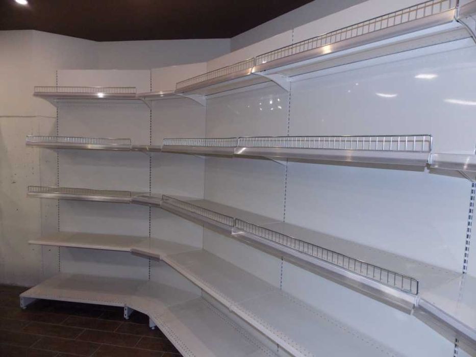 Торгове обладнання, безкоштовна доставка - полиці в наявності.