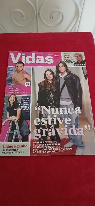 Revistas Vidas de 2008 e 2009
