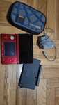 Nintendo 3DS Vermelha + Bolsa + Jogos + Extras – DESBLOQUEADA!