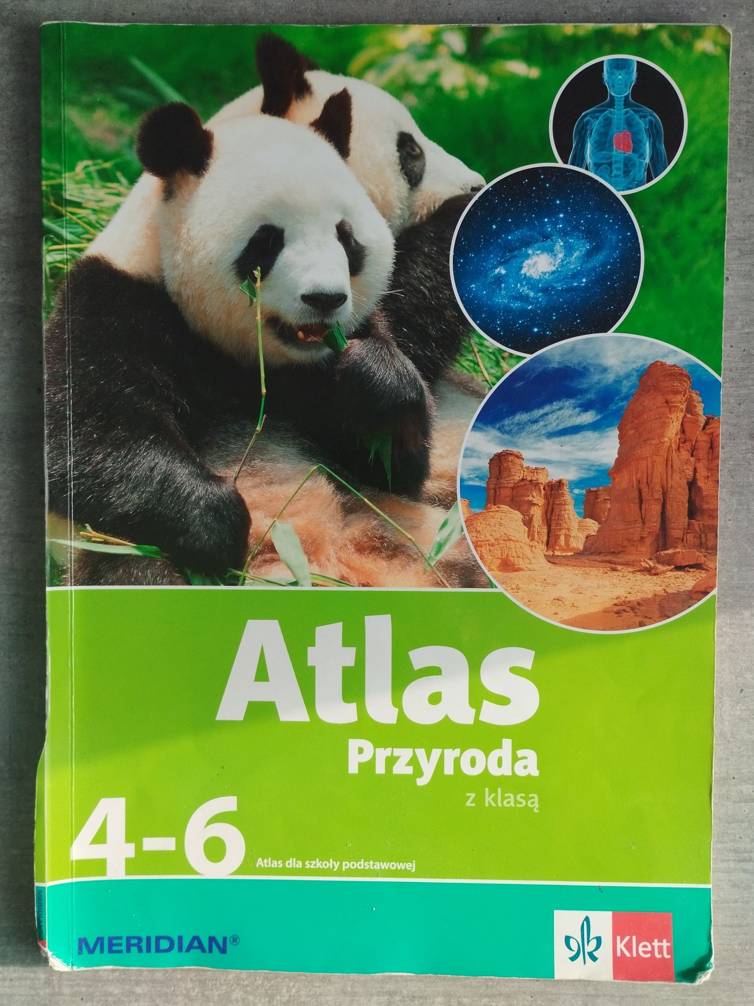 Atlas przyroda z klasą 4-6 Klett