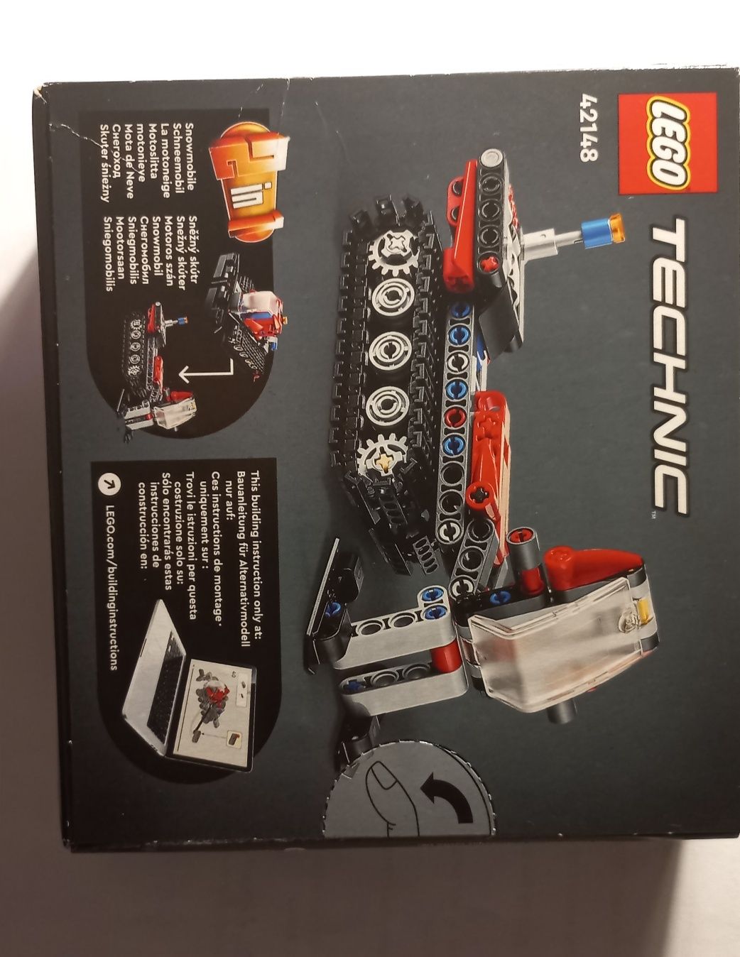 Lego technic-skuter śnieżny
