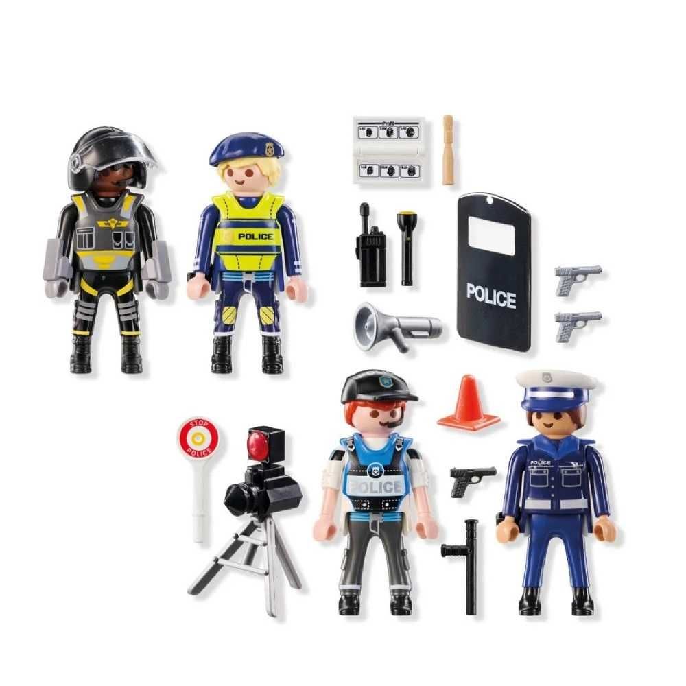 Playmobil 71730 Zestaw Figurek Policjantów Action Heroes