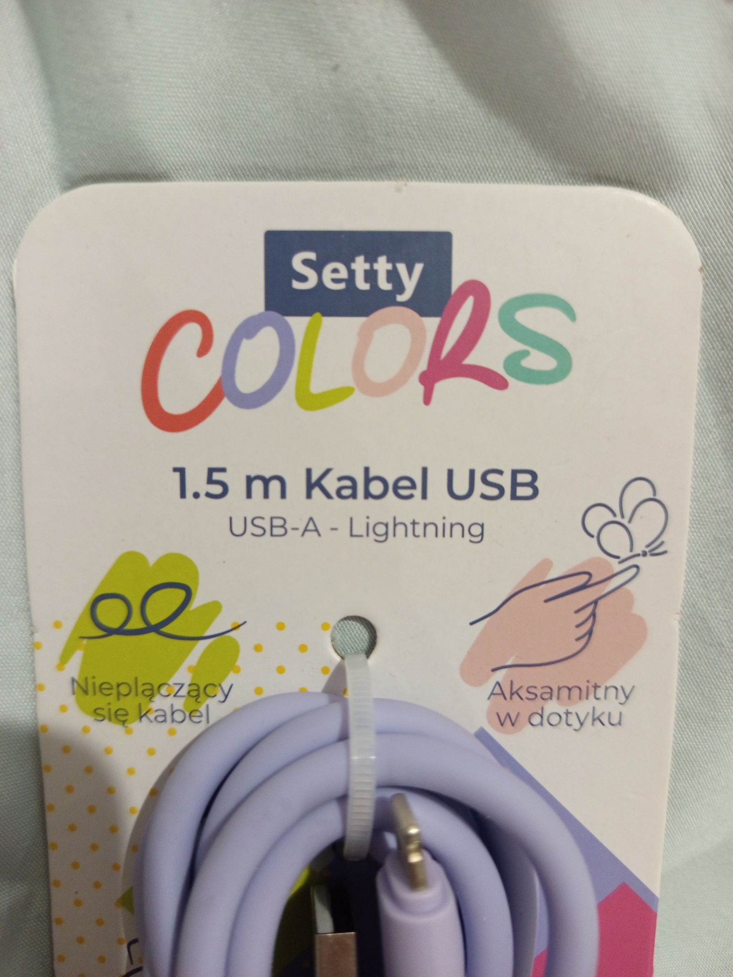 Nowy kabel USB-A- Lightning