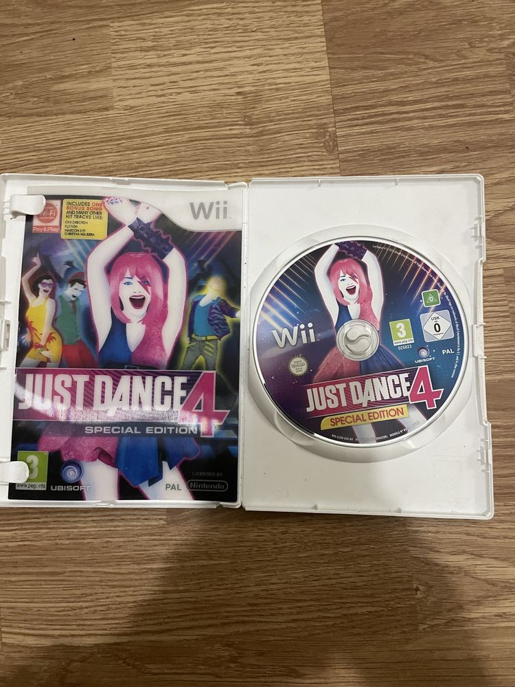 Jogo Wii Just Dance 4