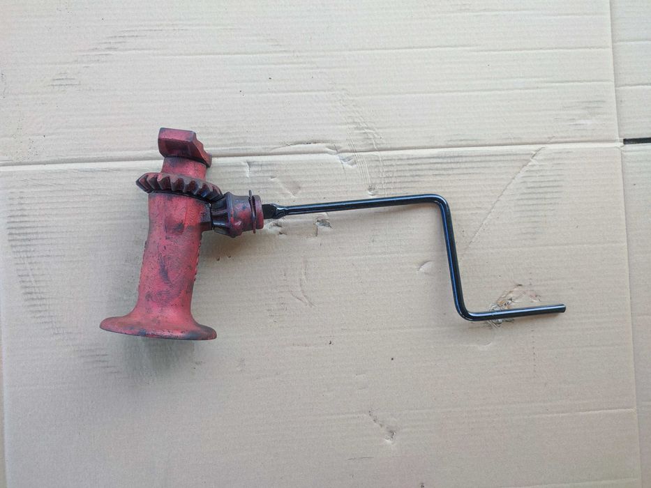 Winda Samochodowa Podnośnik Lewarek Żaba Bardzo Mocna + Korbka