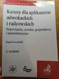 Kazusy dla aplikantów adwokackich i radcowskich, egzamin adwokacki