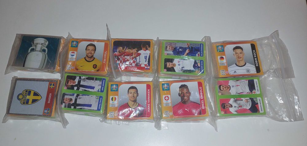 Cromos Euro 2020 | Panini Europeu (Ver lista)