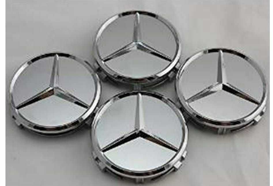 Conjunto 4 centros de jantes Mercedes AMg