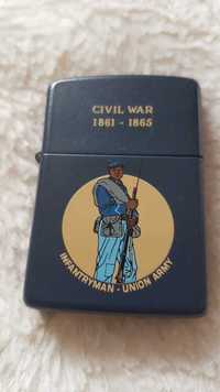 Zapalniczka Zippo Civil War Infantryman Union Army 1990r.